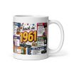 Back in 1961 Mug – Gift Mugs For Born in 1961 Nostalgia