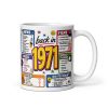 Back in 1971 Mug – Gift Mugs For Born in 1971 Nostalgia
