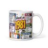 Back in 1981 Mug – Gift Mugs For Born in 1981 Nostalgia