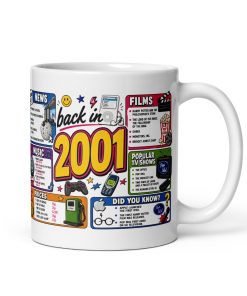 Back in 2001 Mug – Gift Mugs For Born in 2001 Nostalgia