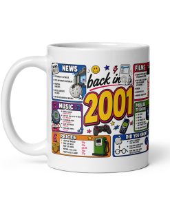 Back in 2001 Mug – Gift Mugs For Born in 2001 Nostalgia
