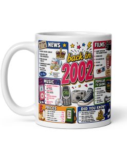 Back in 2002 Mug – Gift Mugs For Born in 2002 Nostalgia
