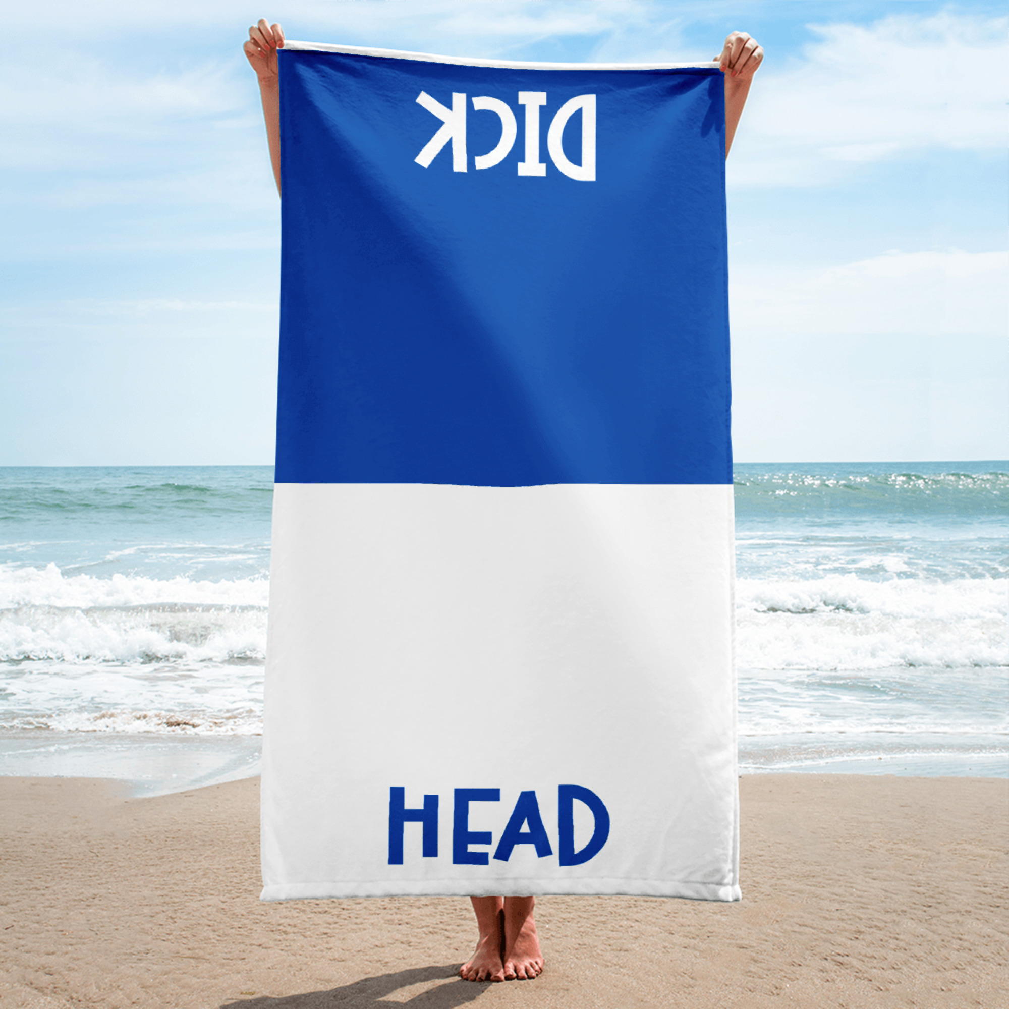 Dick Head Beach Towel Funny Beach Towels For Men