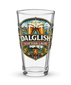 Dalglish Scottish Lager Pint Glass – Liverpool FC Gift Glass