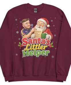 Darts Funny Christmas Jumper Santa’s Littler Helper