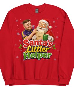 Darts Funny Christmas Jumper Santa’s Littler Helper