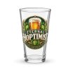 Eternal Hoptimist Beer Glass Funny Gift Pint Glass