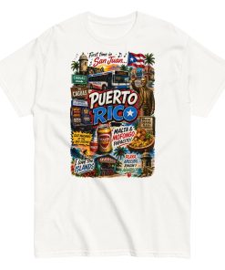 First Time In San Juan Puerto Rico T-shirt