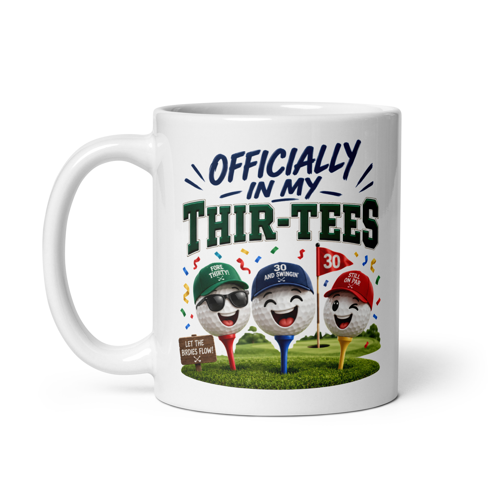 Funny 30th Birthday Mug For Golfers