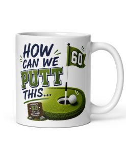 Funny 60th Birthday Mug For Golfers