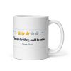 Funny Brother Review Mug Average Brother Birthday Gift Mugs