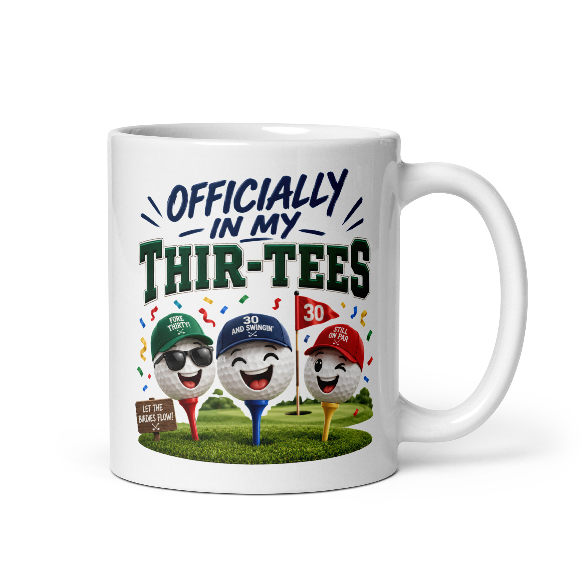 Funny 30th Birthday Mug For Golfers