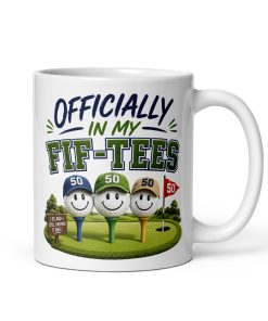Funny Golf 50th Birthday Mug For Golfers