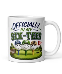 Funny Golf 60th Birthday Mug For Golfers