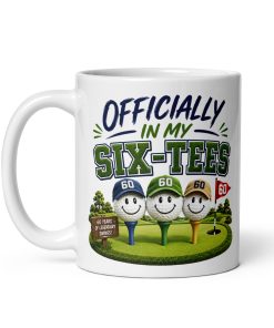 Funny Golf 60th Birthday Mug For Golfers