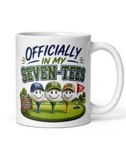 Funny Golf 70th Birthday Mug For Golfers