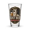 GOAT Beer The Greatest Of All Time Funny Beer Glass