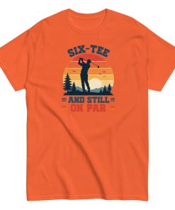 Golf 60th Birthday Gift T-shirt 60 And Still On Par