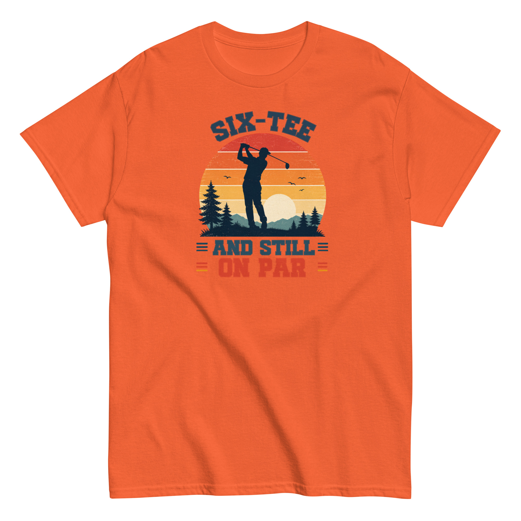 Golf 60th Birthday Gift T-shirt 60 And Still On Par
