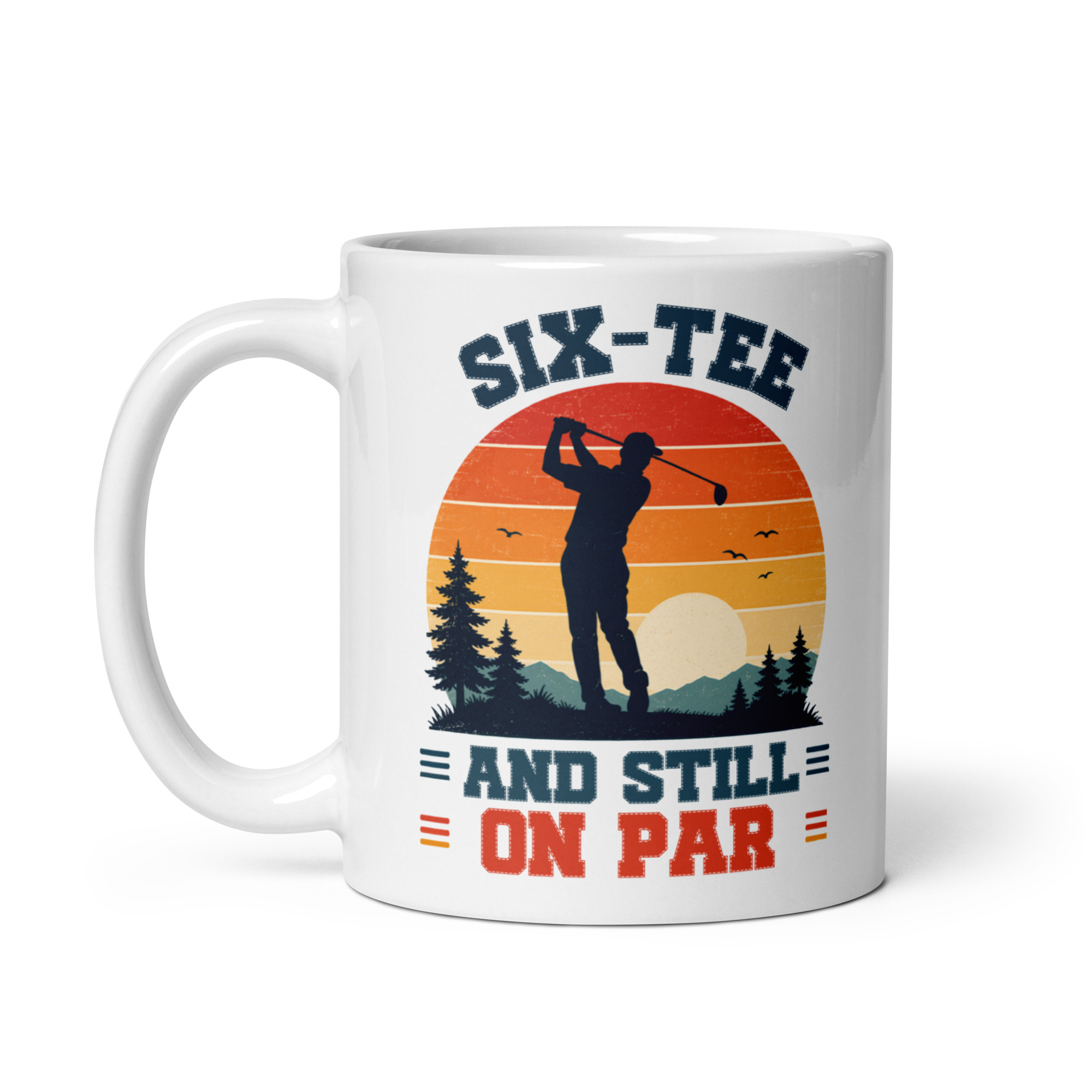 Golf 60th Birthday Mug Funny 60th Birthday Golf Gift