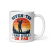 Golf 70th Birthday Mug Funny 70th Birthday Golf Gift