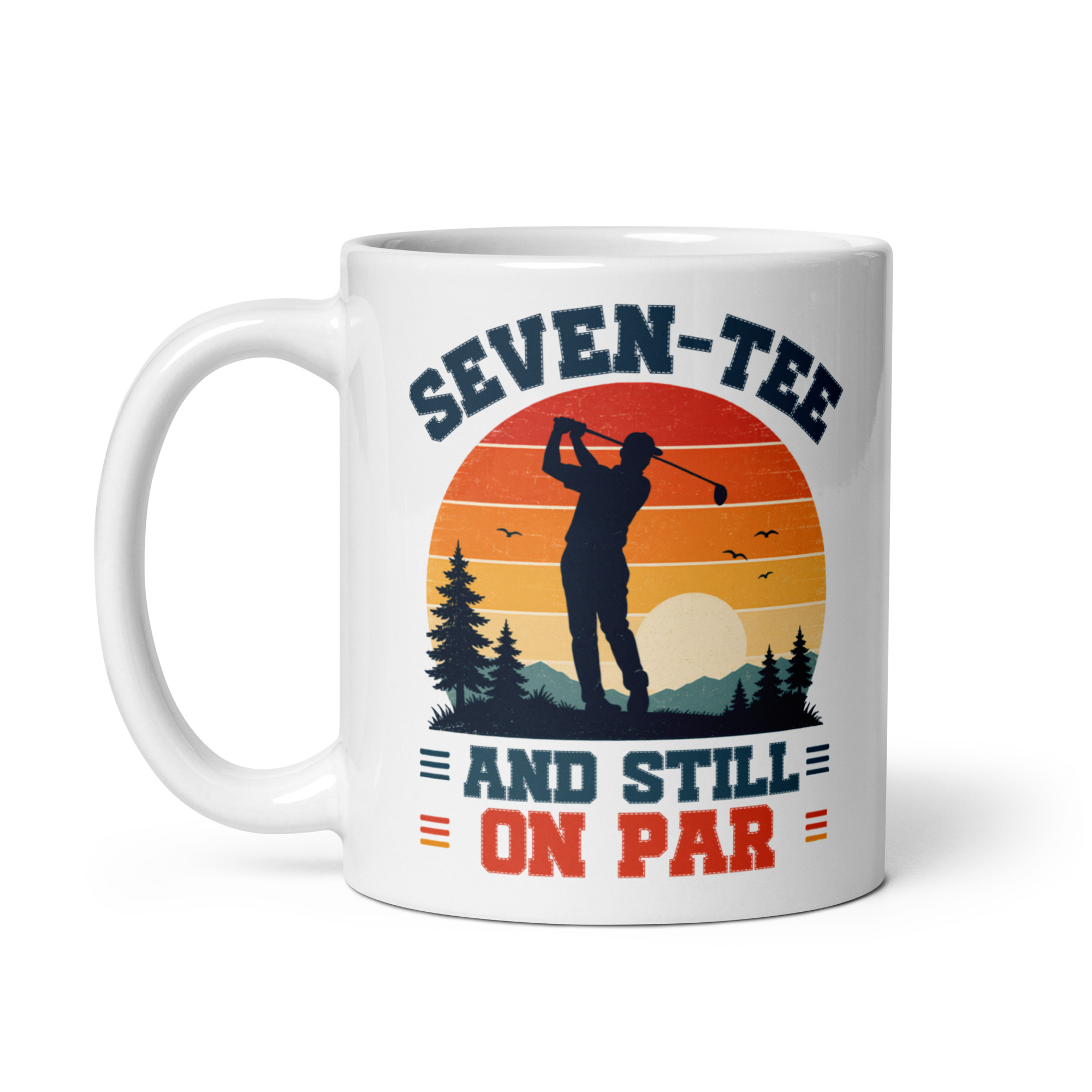 Golf 70th Birthday Mug Funny 70th Birthday Golf Gift