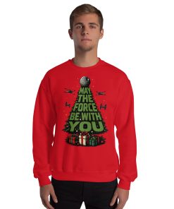 May The Force Be With You Christmas Jumper Space Wars