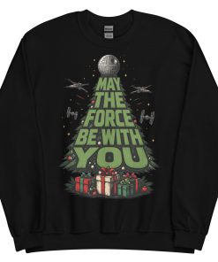 May The Force Be With You Christmas Jumper Space Wars