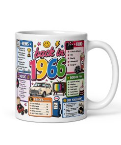 Memories of 1966 Mug Fun Gift For Someone Born In 1966