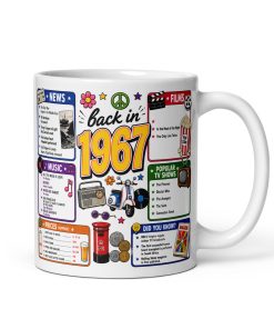 Memories of 1967 Mug Fun Gift For Someone Born In 1967