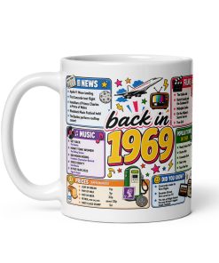 Memories of 1969 Mug Fun Gift For Someone Born In 1969