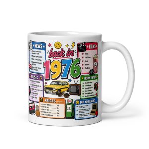 Memories of 1976 Mug Fun Gift For Someone Born In 1976