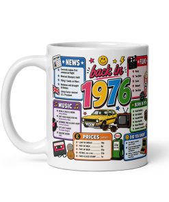 Memories of 1976 Mug Fun Gift For Someone Born In 1976