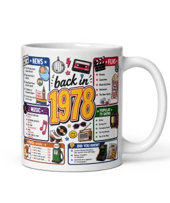 Memories of 1978 Mug Fun Gift For Someone Born In 1978