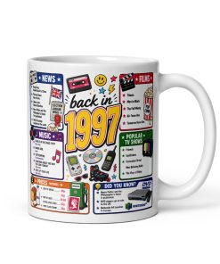Memories of 1997 Mug Fun Gift For Someone Born In 1997