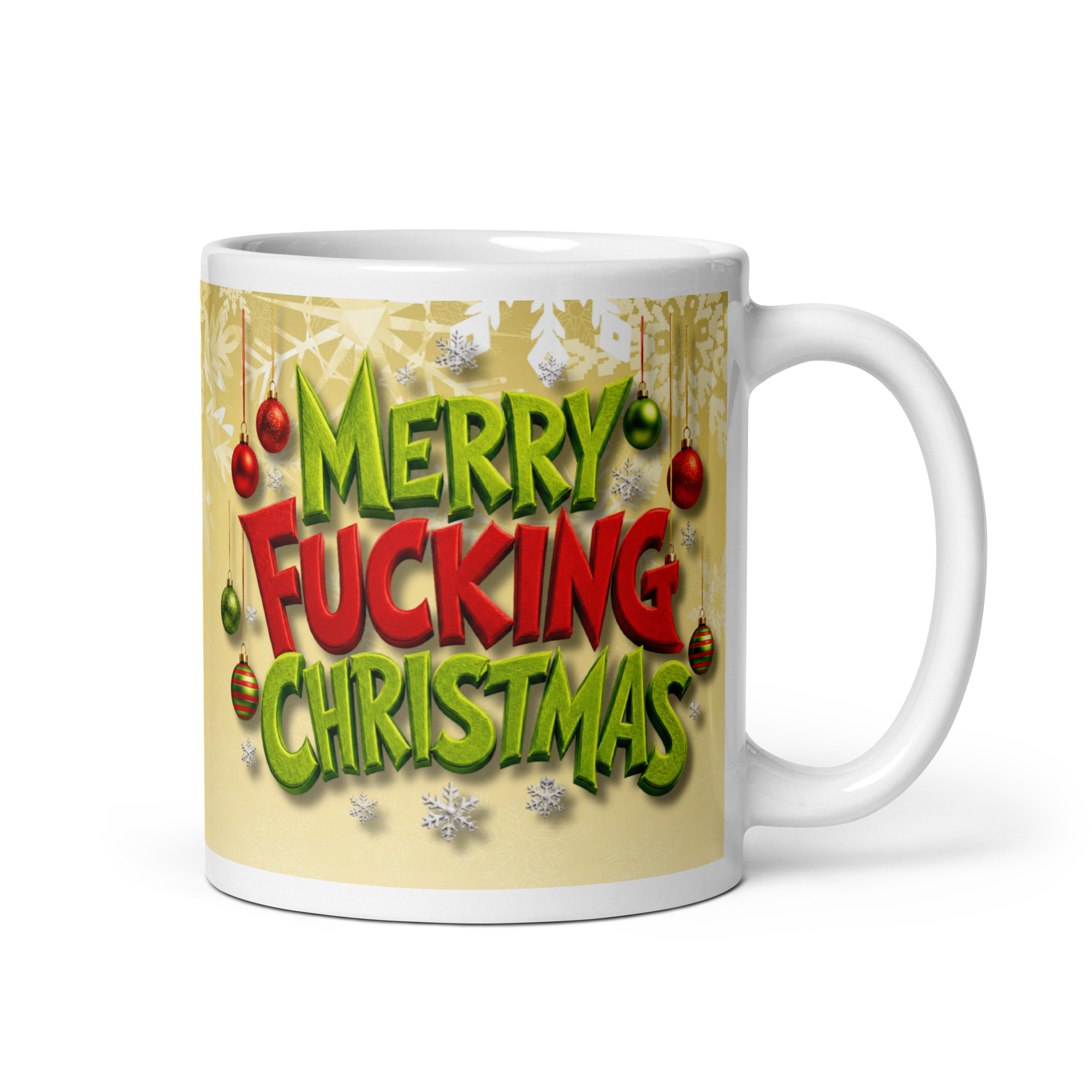 Merry Fucking Christmas Mug Gift Christmas Present Mug