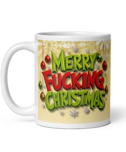 Merry Fucking Christmas Mug Gift Christmas Present Mug