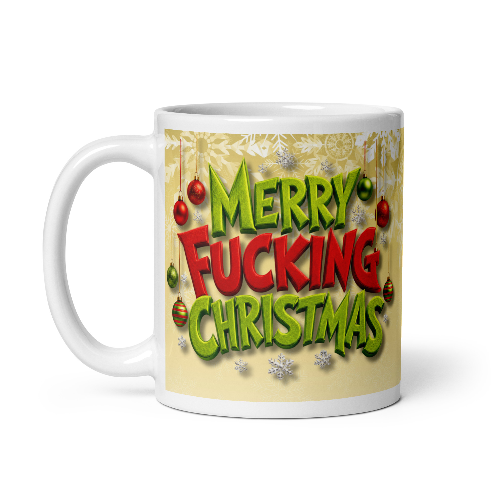Merry Fucking Christmas Mug Gift Christmas Present Mug