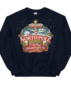 North Pole Brewery Funny Christmas Jumpers
