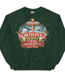 North Pole Brewery Funny Christmas Jumpers Beer Themed