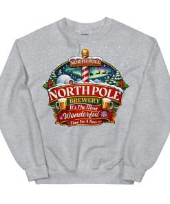 North Pole Brewery Funny Christmas Jumpers