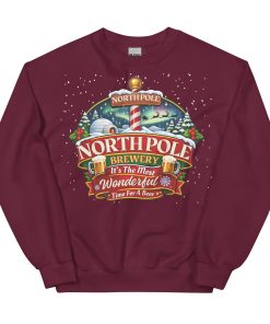North Pole Brewery Funny Christmas Jumpers