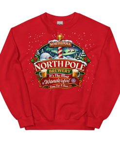 North Pole Brewery Funny Christmas Jumpers