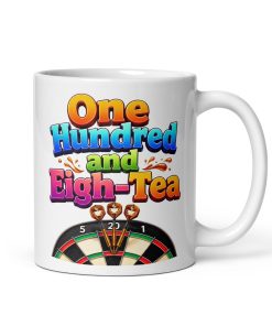 One Hundred And Eigh-Tea Darts Mugs For Darts Players
