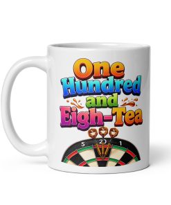 One Hundred And Eigh-Tea Darts Mugs For Darts Players