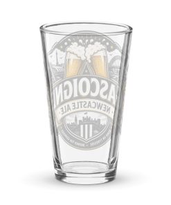 Gascoigne Newcastle Ale Pint Glass Shaker pint glass gift