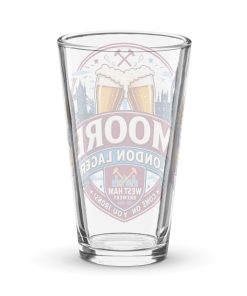 Moore Lager – West Ham Fan Gift Pint Glass