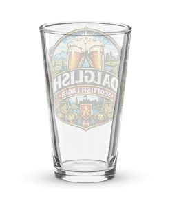 Dalglish Scottish Lager Pint Glass – Liverpool FC Gift Glass
