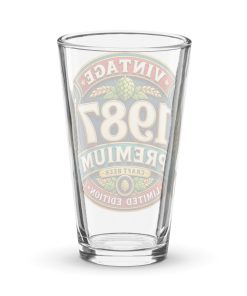 1987 Beer Glass Gift For Someone Born in 1987