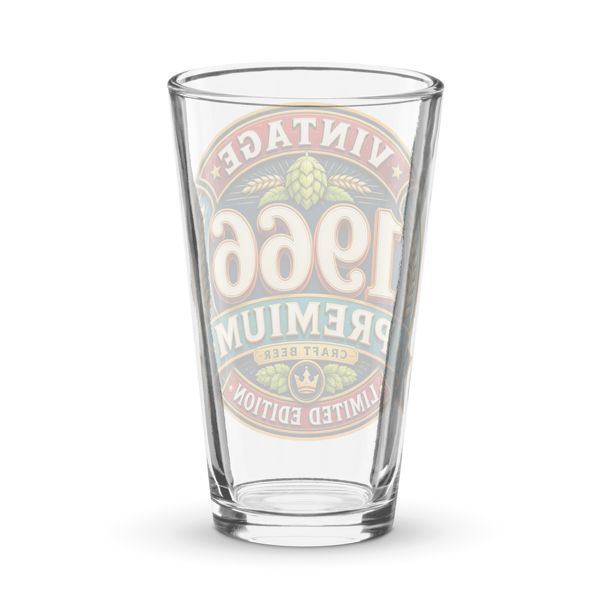 1966 Beer Glass Birthday Gift For Someone Born in 1966